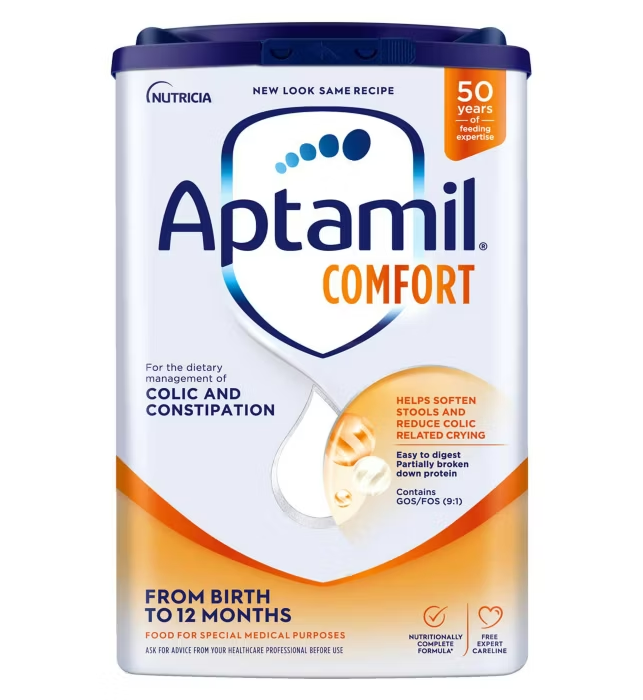 6罐装||英国爱他美Comfort适度水解奶粉 800g 0-12个月