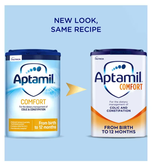 2罐装||英国爱他美Comfort适度水解奶粉 800g 0-12个月