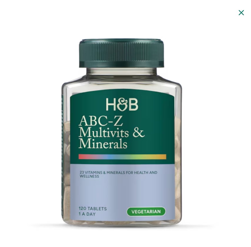 3件装||H&B 荷柏瑞合维生素全族 男女 综合 多维 增强免疫力 120片 Holland & Barrett