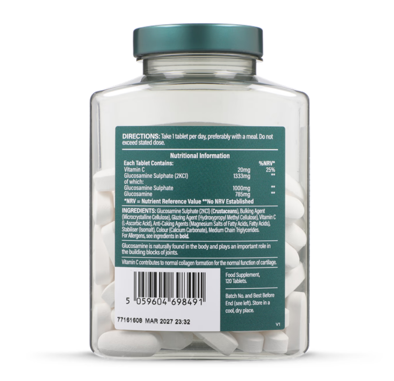 4盒装||H&B荷柏瑞氨糖软骨素1000mg 120粒 Holland & Barrett