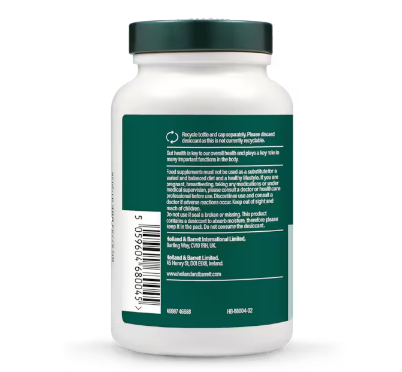 【8折】3瓶装||H&B 荷柏瑞嗜酸乳杆菌胶囊30亿 肠道益生菌 120粒 Holland&Barrett