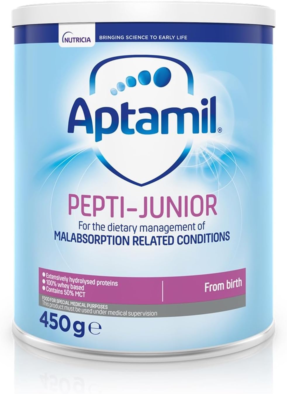 2罐装||英国爱他美Pepti Junior 纽太特深度水解奶粉 0-12个月 450g