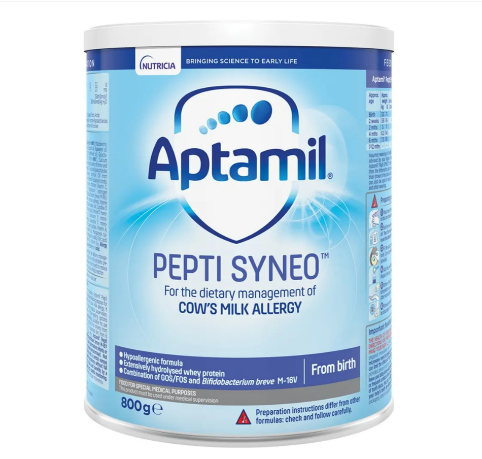 2罐装||英国爱他美Pepti深度水解益生菌奶粉 0-12个月 800g