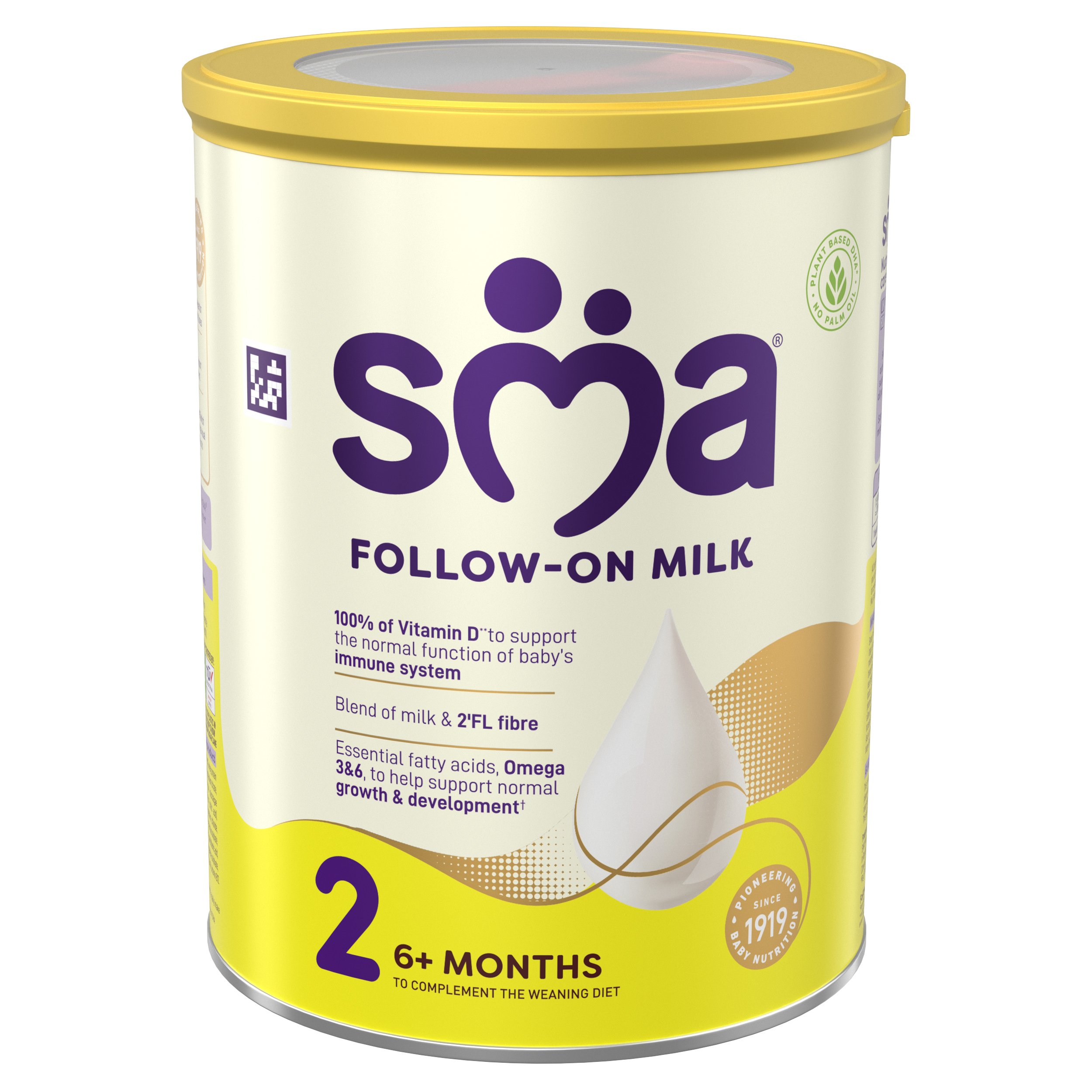 2罐装||英国惠氏SMA PRO系列婴儿奶粉2段 6-12月