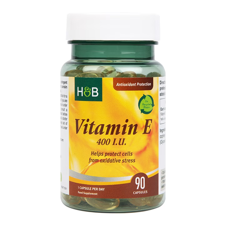 H&B 荷柏瑞维生素E软胶囊 400iu 90粒 Holland & Barrett